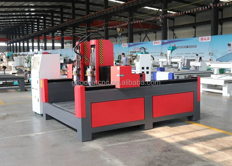 

marble granite carving cnc stone machine router with double spindles