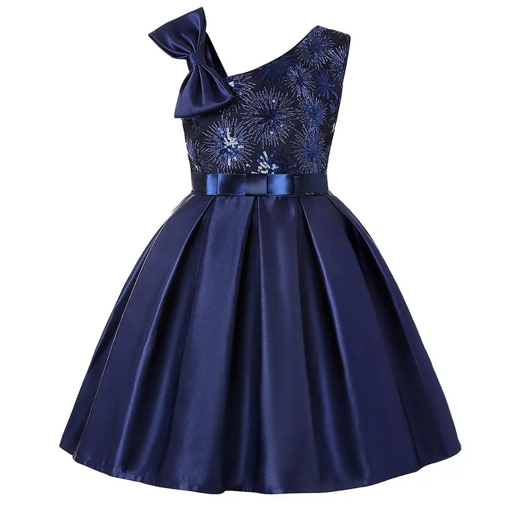 Girls Dress Sequins Elegant Princess Kids Dresses For Costume Birthday Party Ball Gown Children Clothing 2 3 10 Year | Детская одежда и