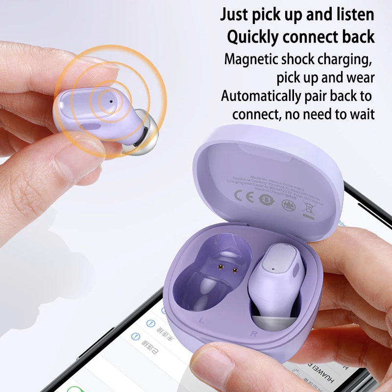 

TWS-стереогарнитура Baseus WM01 с поддержкой Bluetooth 5,0 и сенсорным управлением