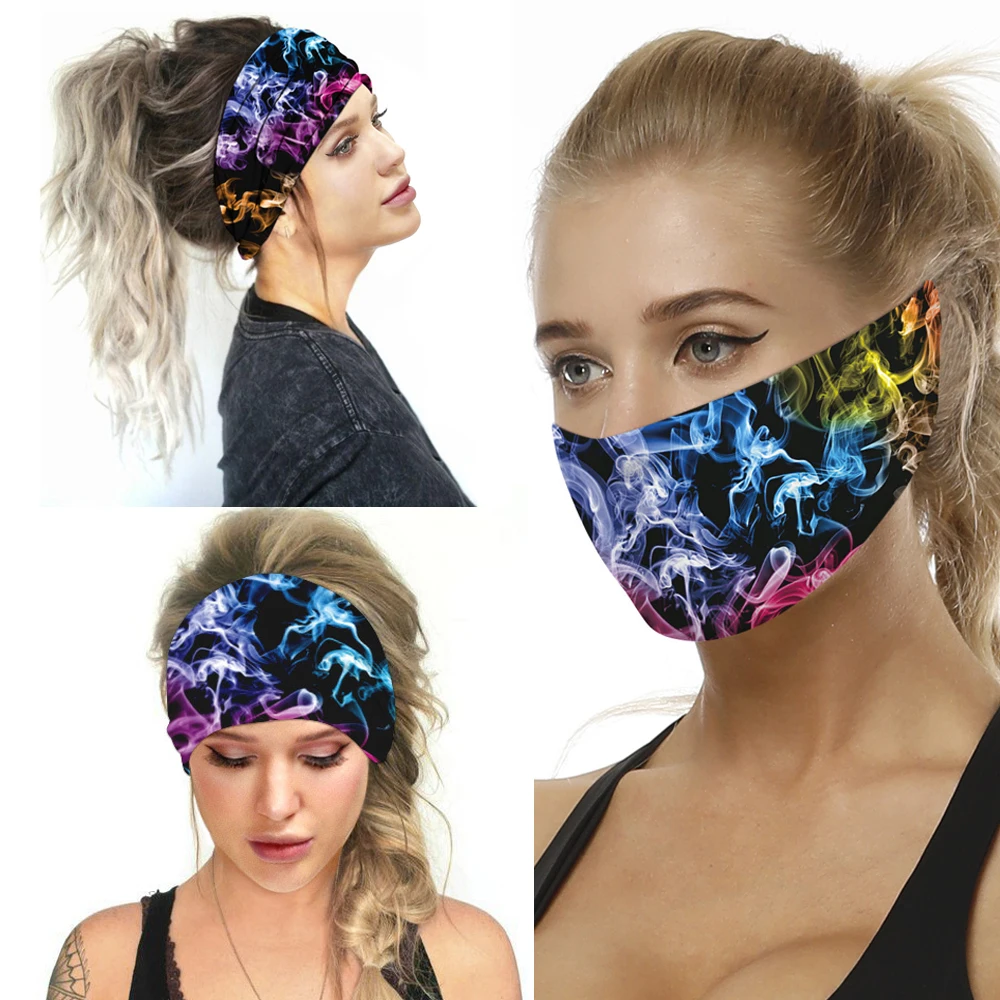 1 шт. нескользящие повязки на голову для йоги Эластичный Мягкий впитывающий пот