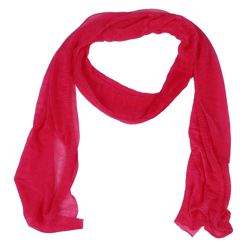 Женский модный мягкий шарф ярких цветов накидка шаль палантин розово