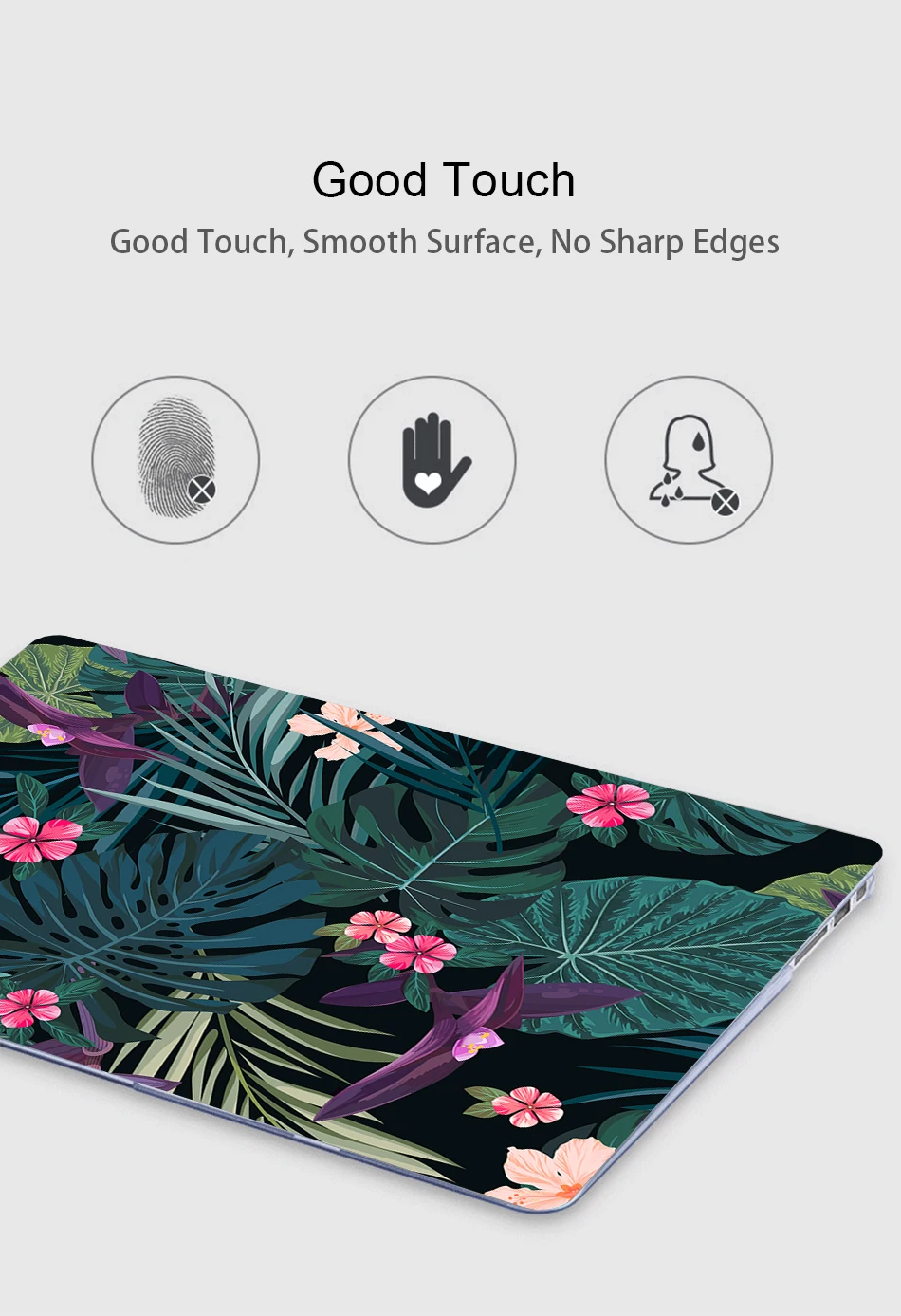 MTT чехол для ноутбука Macbook Pro retina 13 15 с сенсорной панелью тропические растения чехол для macbook Air 11 13 12 дюймов Funda