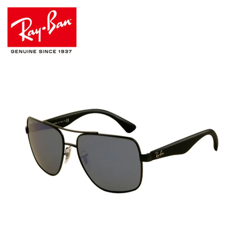 RayBan Brand RB3483 Men Women Classic Retro Rivet Polarized Sunglasses Oval Frame UV400 Protection De Sol