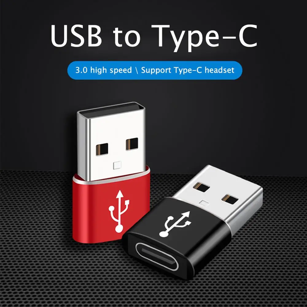 Переходник USB 3 0 типа A с разъемом Папа папа на 1 Type C совместимый OTG|Переходники и