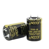 jccon thick foot electrolytic capacitor 200v330uf volume 22x30 inverter power