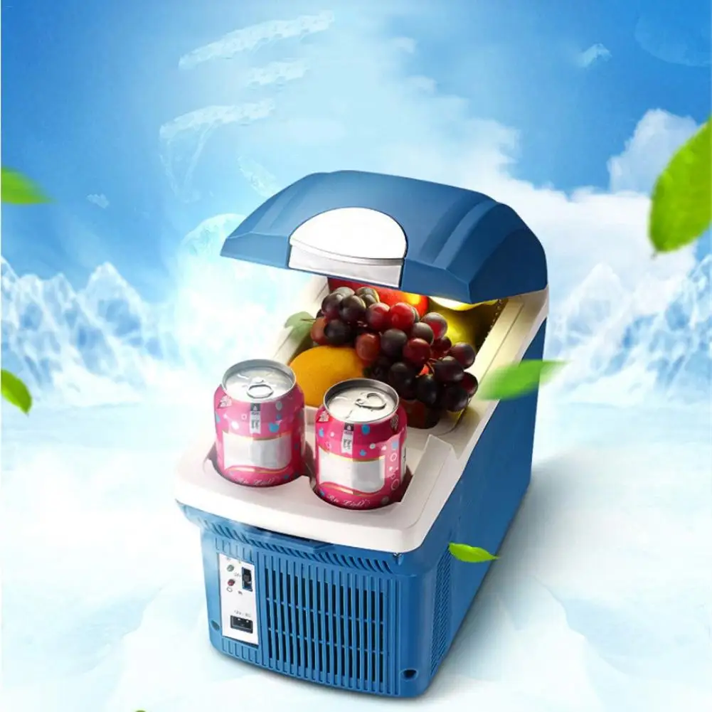 

Автомобильные портативные мини-холодильники 12 В 8 л, охлаждающие согревающие свежие Аксессуары для путешествий, кулер для автомобиля, грузо...