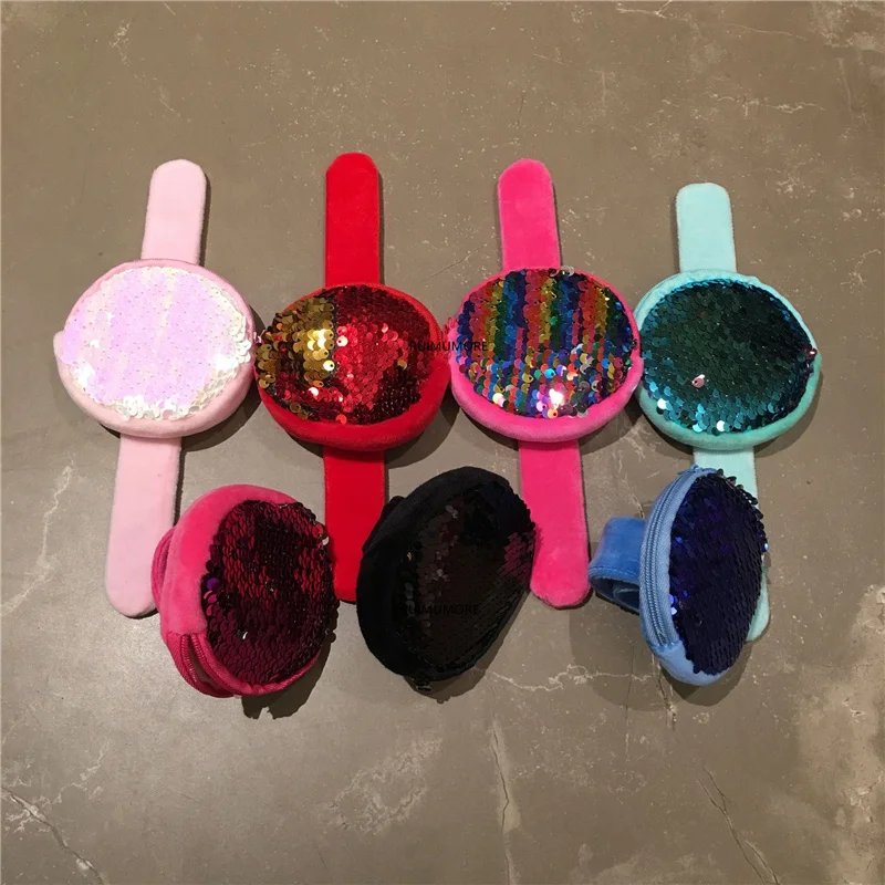 Мини 8 см яркие разноцветные милый мини-кошелек из плюша кошелек с крючком для