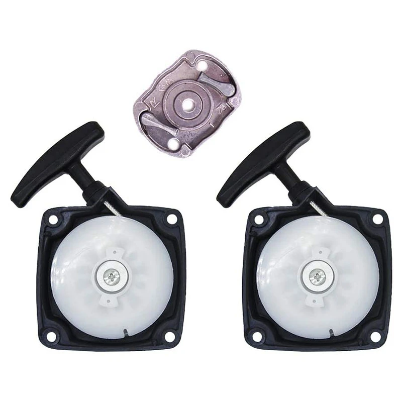 

2Ps Recoil Starter + Pawl for Petrol Strimmers&Multi Tools 43CC - 52CC