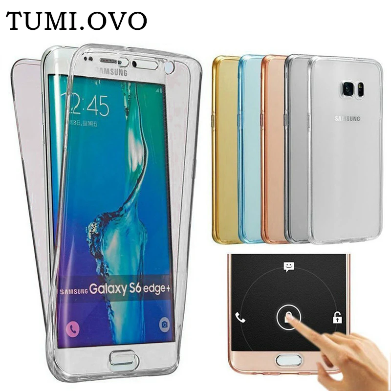 Чехол с полным покрытием из мягкого ТПУ для Samsung Galaxy A3 A5 A7 2016 2017 J1 J2 J3 J5 J7 Prime S8 S7 S6 Edge