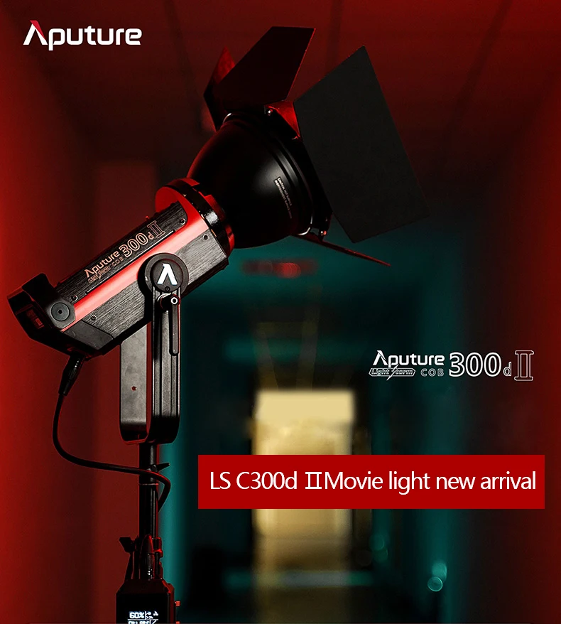 Aputure LS 300d ii Mark II Photography LED Light with V-Mount Photography Lighting Studio Photography lighting aputure 300d ii