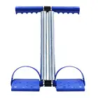 Тяговая веревка, двойная пружинная Натяжная педаль для ног, сидящая педаль натяжения, тренажер для Ног Живота, триммер для живота, для спорта, фитнеса, тонкая тренировка