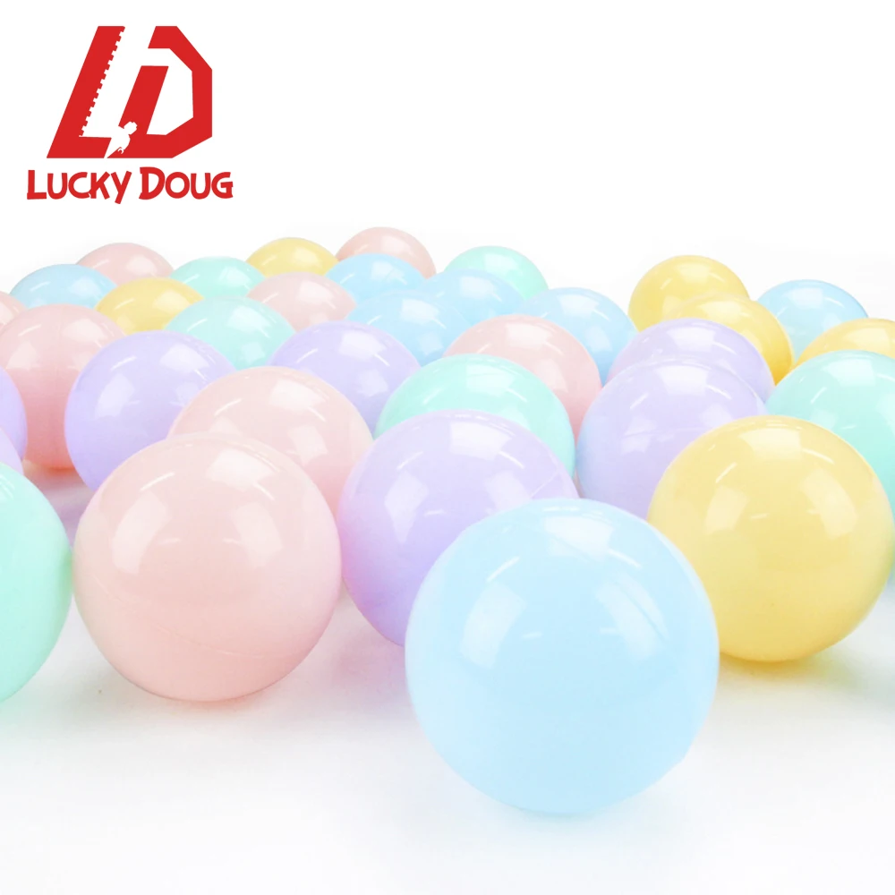 50 шт./лот мягкие игрушки с розовыми шариками в океане детский бассейн для
