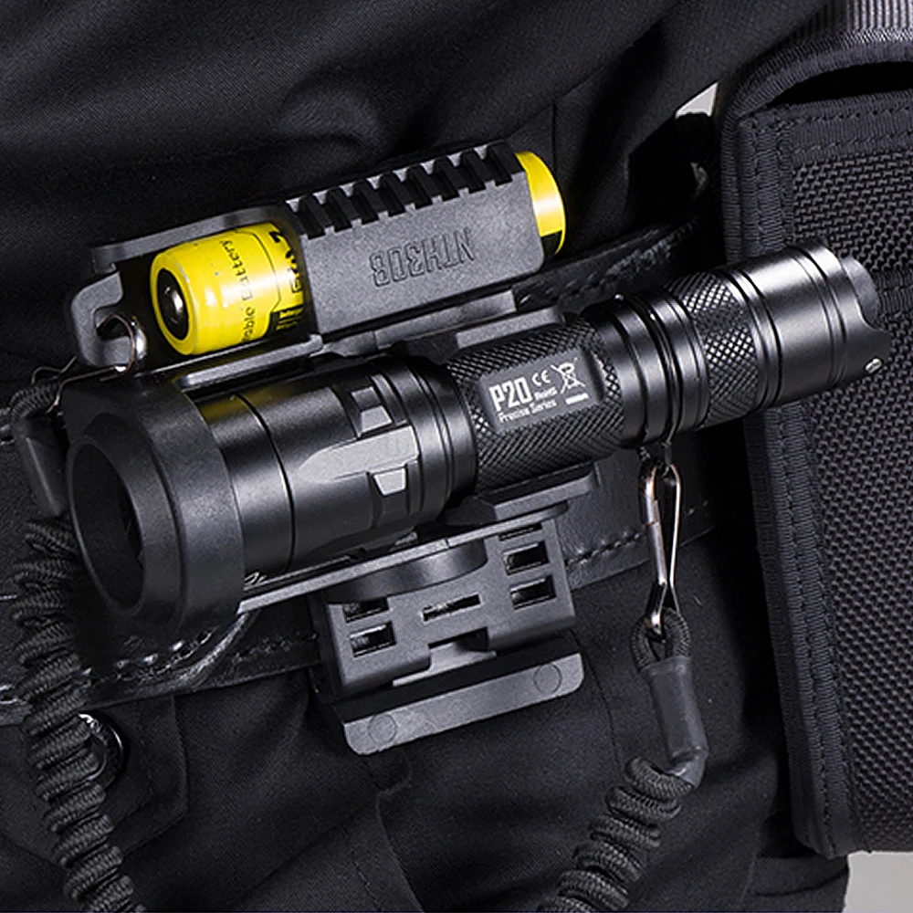 Держатель NITECORE NTH30B для фонарика P20 P20UV держатель с креплением не включает