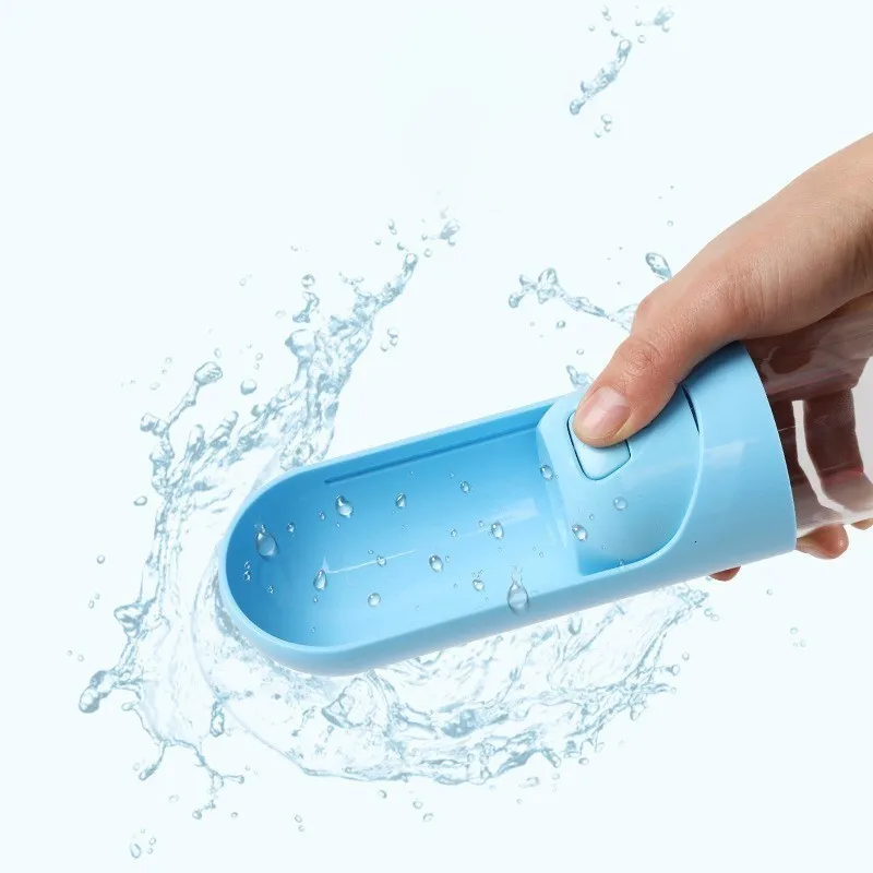 Benepaw портативная бутылка для воды 300 мл прочная Герметичная Бутылка для питья домашних животных Сменный фильтр из активированного угля для путешествий