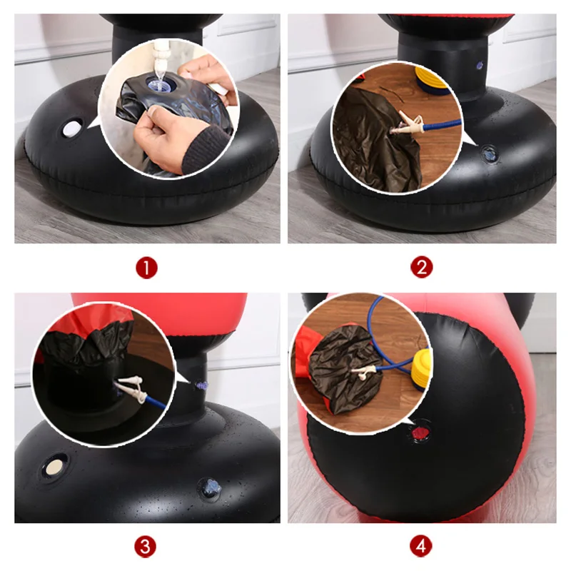 160 см надувные игрушки для детей взрослых боксерская колонна тумблер Песочник