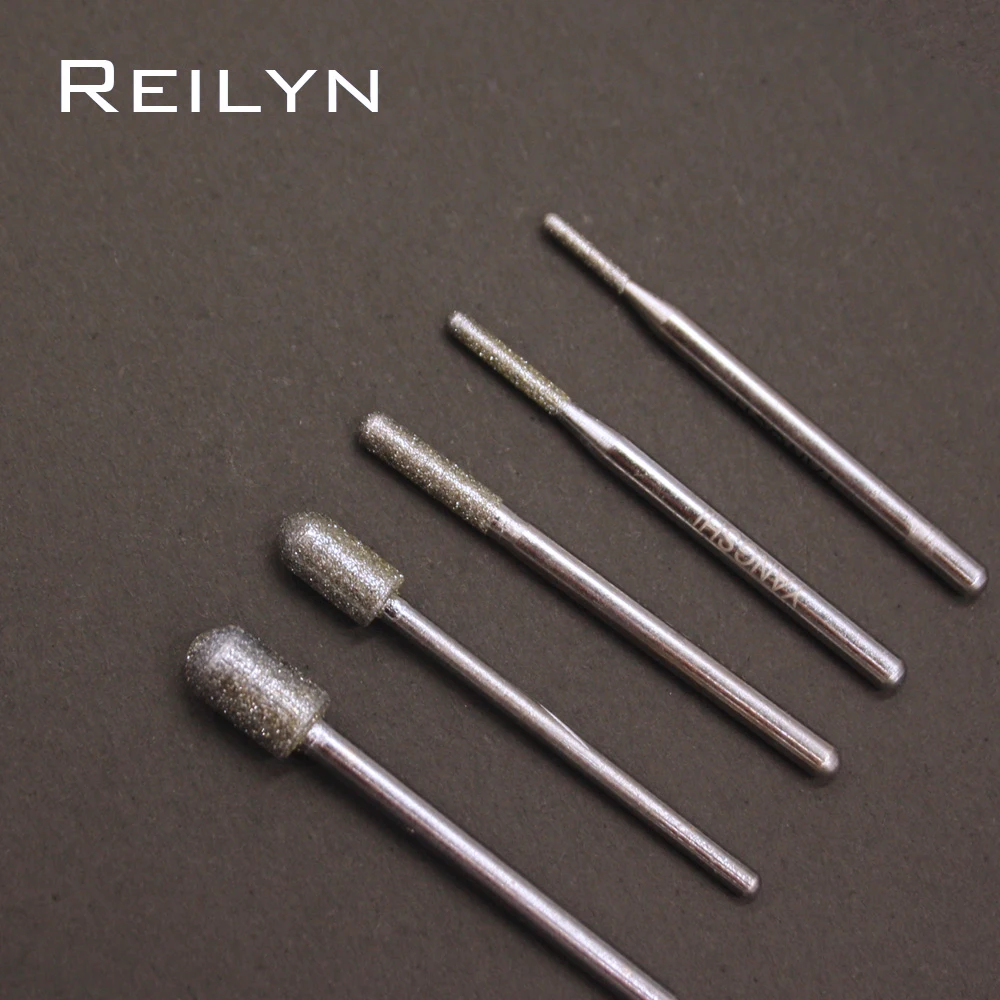 10 шт. алмазные шлифовальные насадки для шлифовки полировочные вращающихся