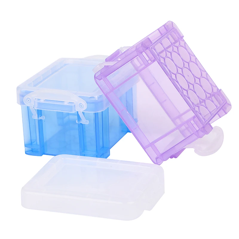 

1 x 1/6 Dollhouse Miniature Storage Box Simulation Furniture Storage Box Model Toys for Doll House Decoration