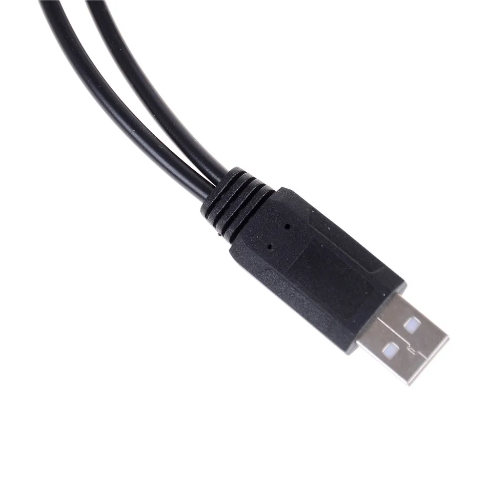 USB 2 0 A 1 штекер на двойных разъема для передачи данных адаптер питания Y-образный