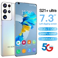 s21 ultra global version smart phone android 10 0 16gb ram 512gb rom dual sim unlocked mobile phone 7 3 inch mtk 6799 deca core