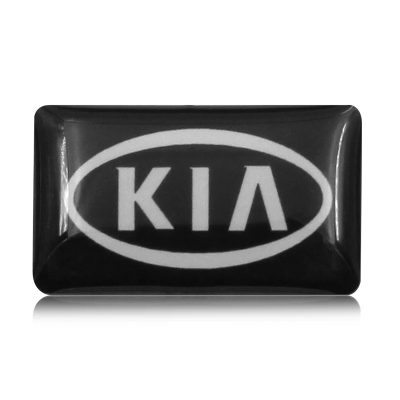 10 шт. набор значков для украшения автомобиля наклейки на руль Kia Ceed Rio Sportage R K3 K4 K5
