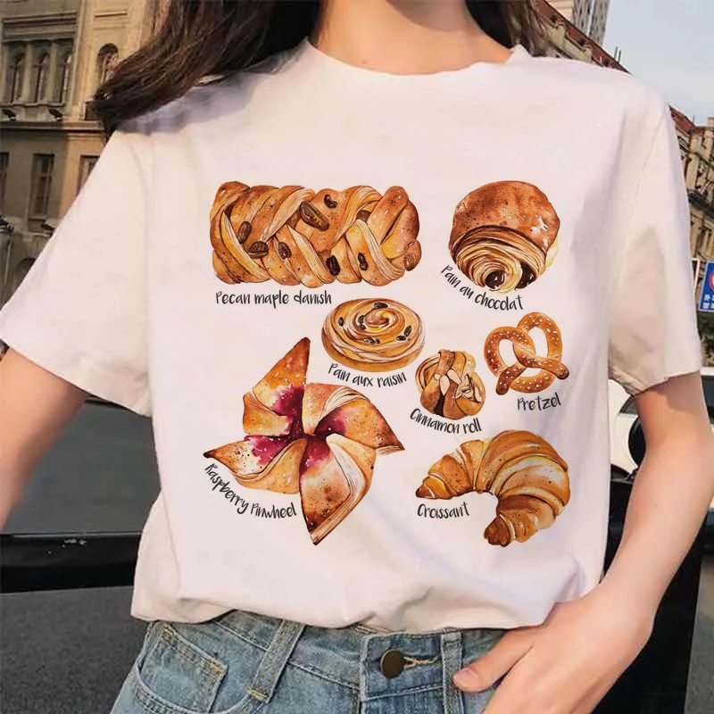 

Fruit Cake Graphic Print T-shirt Women Harajuku Aesthetic Vogue Tops Tshirt Tee 2020 New Summer Casual Streetwear Female T Shirt