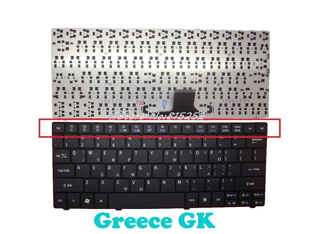 

571H Keyboard For ACER For Timeline 1810T 1810TG 1820PT 1820T 1825T 1830T 1830TZ 1830TG Greece GK German GR Japanese JP Nordic