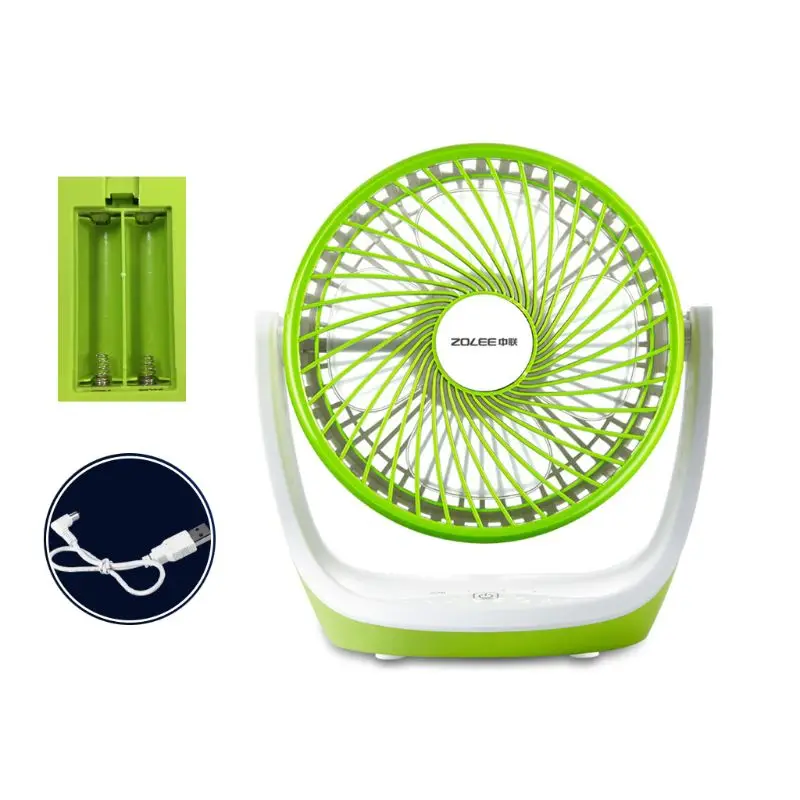 

Universal Rechargeab USB Desk Fan 3 Speed with Touch ON OFF Switch Air Cooling Personal Fan for Home Office Desktop