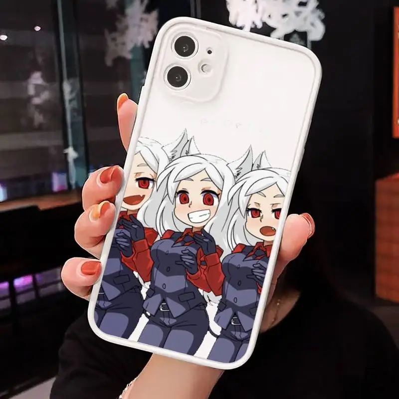 

cool Three girls helltaker game Phone Case Matte Transparent for iPhone 7 8 11 12 s mini pro X XS XR MAX Plus Clear mobile bag