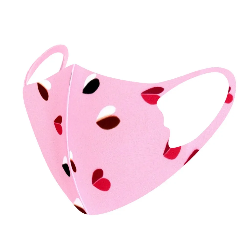 

4pcs Kids Printing Mouth Masks mascarillas Ice Silk Cotton Washable Mask mondmasker Dust and Haze Mask mondkapjes Face Shield#