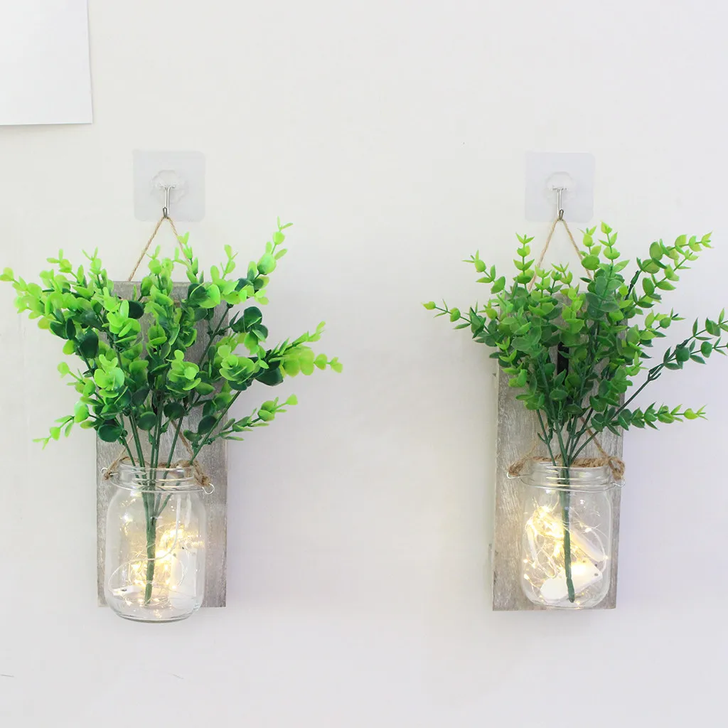 Лидер продаж 2019 товары для дома настенное украшение в стиле ретро светящаяся