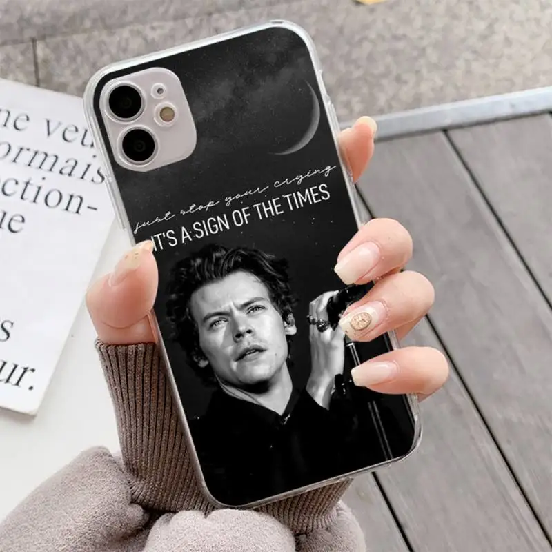 

YNDFCNB One direction Harry Styles Album song Phone Case for iPhone 11 12 pro XS MAX 8 7 6 6S Plus X 5S SE 2020 XR fundas