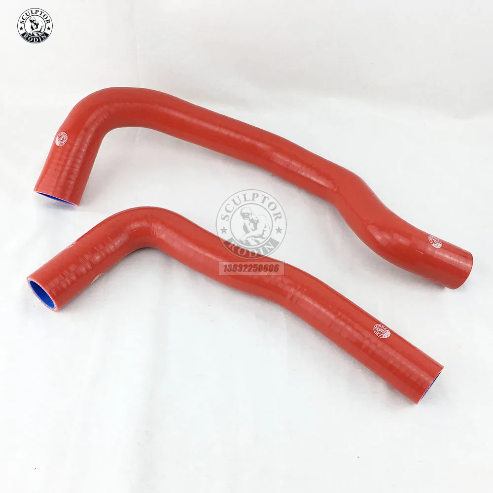 K8-53 RED Силиконовый шланг радиатора для 1996-2000 TOYOTA MARK2 MARK II JZX100 красный/синий/черный - Цвет: K8-53 RED