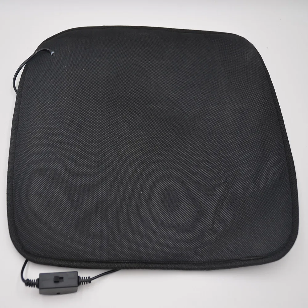 Горячая Распродажа автомобильная грелка 12 В для подогрева зимние черные чехлы