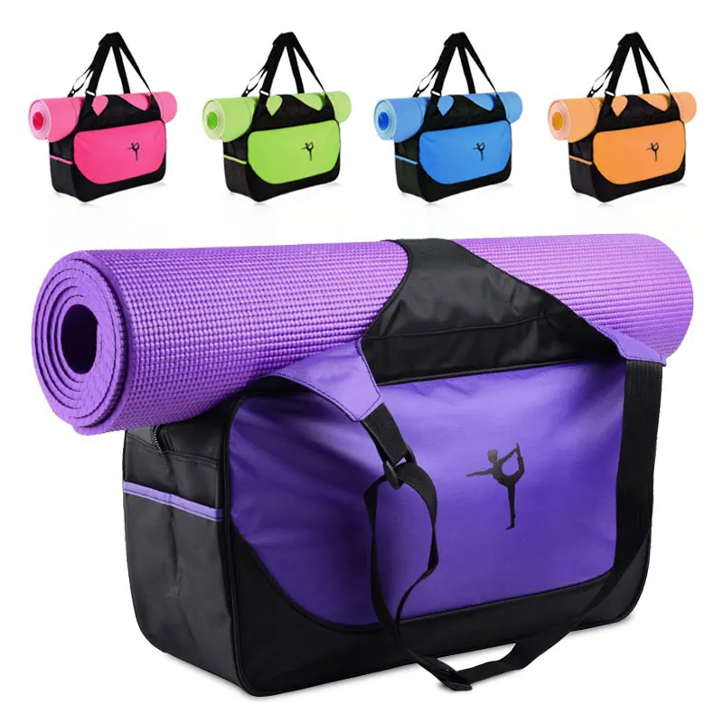 Женский многофункциональный коврик для йоги сумка спортзала фитнеса нейлоновый