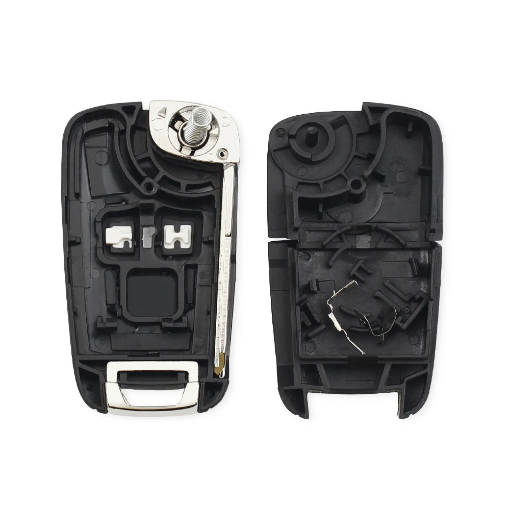 KEYYOU новый 2 кнопки дистанционного ключа чехол в виде ракушки Fob для Шевроле Авео
