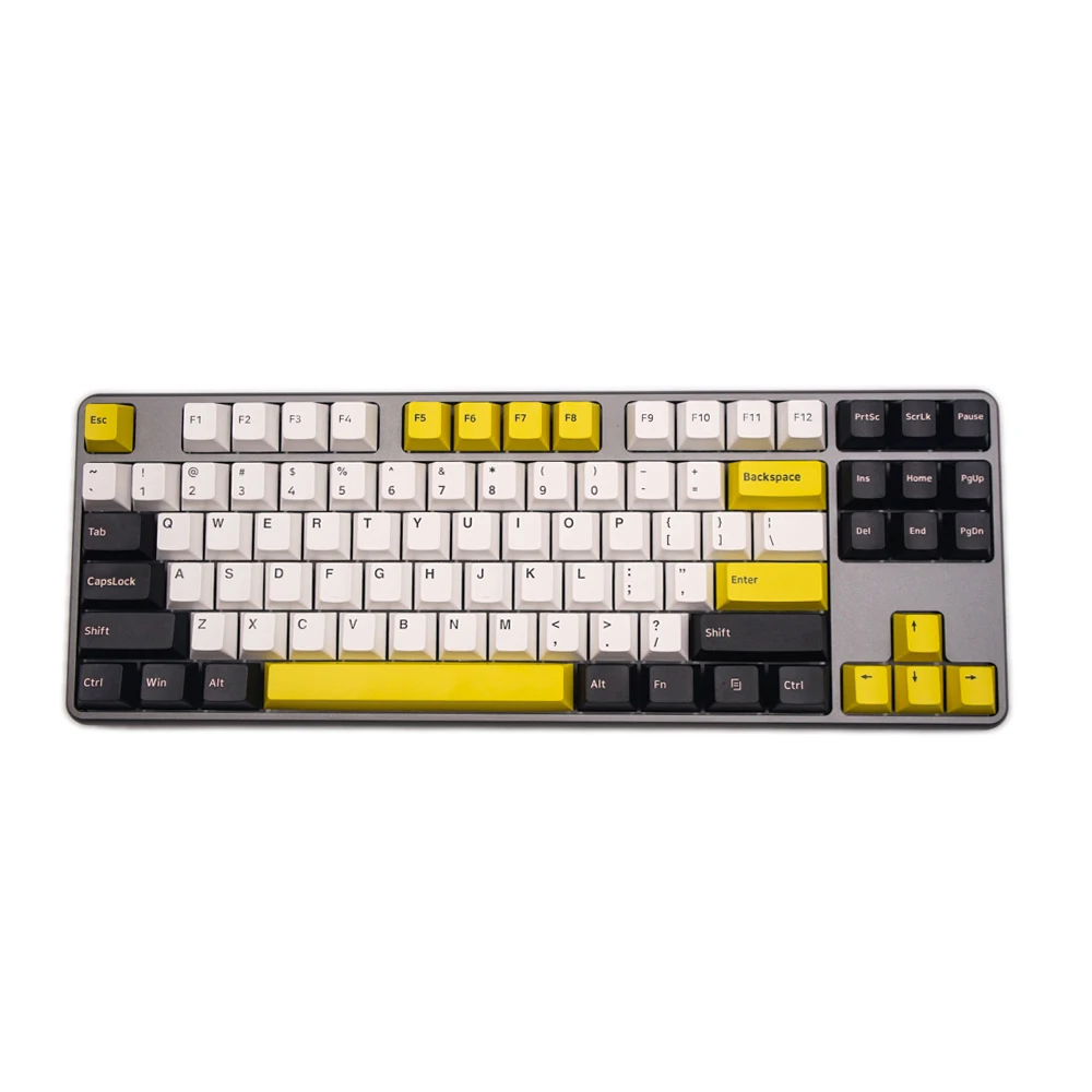 

G-MKY DOLCH 145 KEYCAPS Cherry Profile Keycap DOUBLE SHOT Thick PBT Keycaps FOR MX Switch Mechanical Keyboard