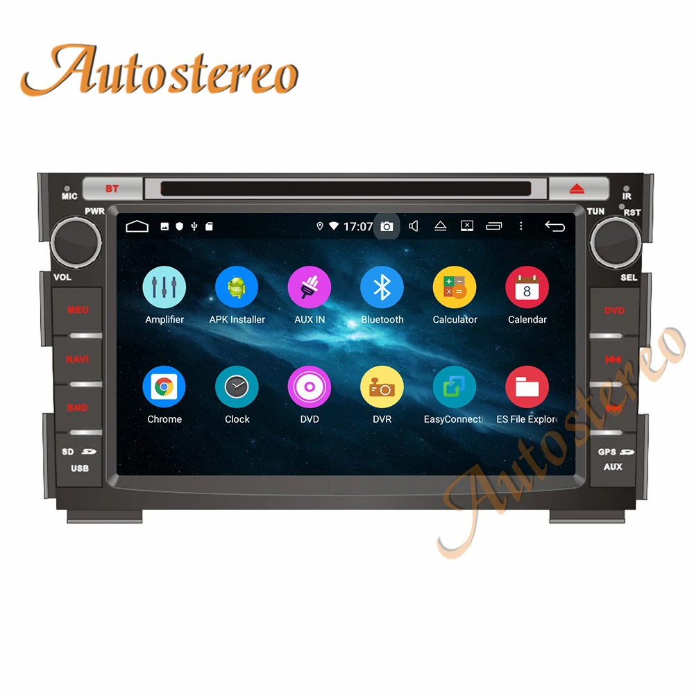 Автомобильный CD DVD-плеер Android 9 PX5/PX6 GPS-навигатор для KIA Ceed 2010-2012 автомобильный
