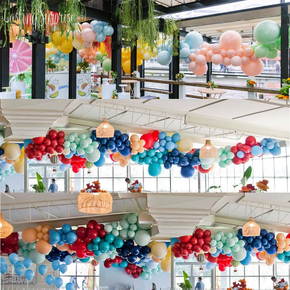 5 м 15 воздушные шары арочная цепочка из ПВХ для латекса гирлянда наборы украшение