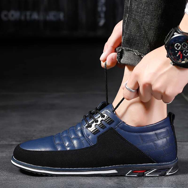 

Mens designer shoes Big Size 38-48 Oxfords Leather Men Shoes Fashion Casual Slip On Formal Business Wedding Dress Shoes