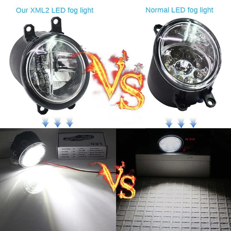 Buildreamen2 Car Styling LED Lamp Fog Light DRL Daytime Running 12V High Bright For Lexus ES300h ES350 2013 2014 | Автомобили и