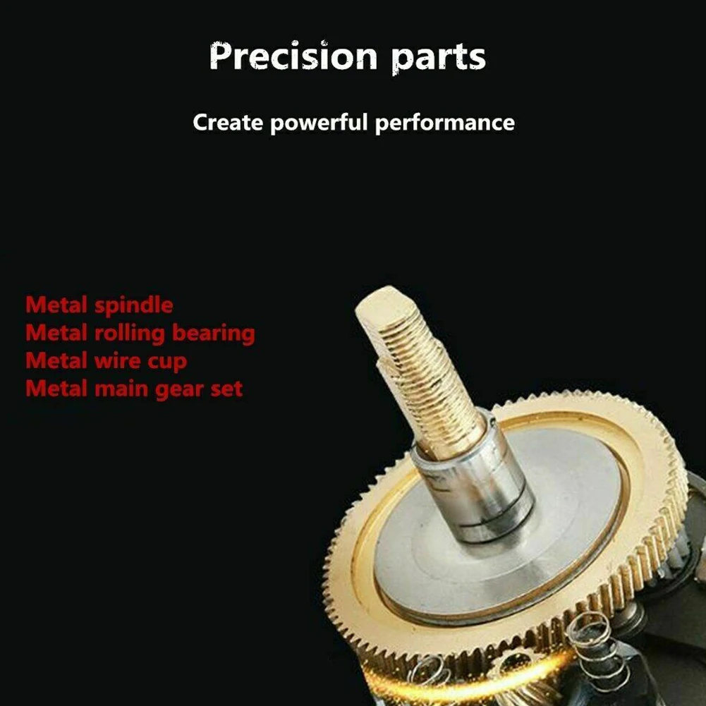 18*1BB Metal Baitcasting Fishing Reel 8.1:1 Long Shot Left / Right Hand Wheel Body Keeper Accessories Tools | Спорт и развлечения