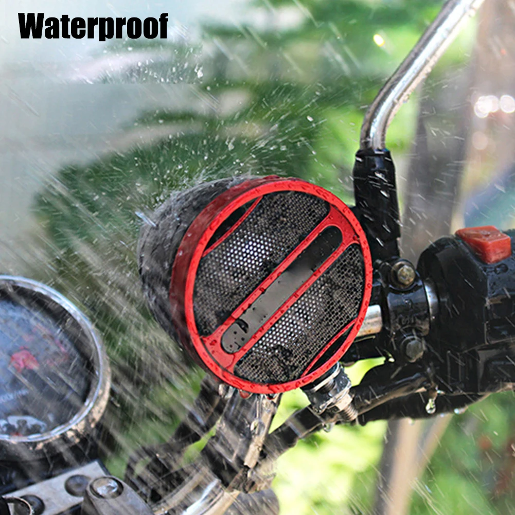 

Bluetooth Waterproof Moto MP3 Player Alarm System Amplifier 12V Music Player FM Radio Frosted/Plating Stereo Motorcycle Speaker