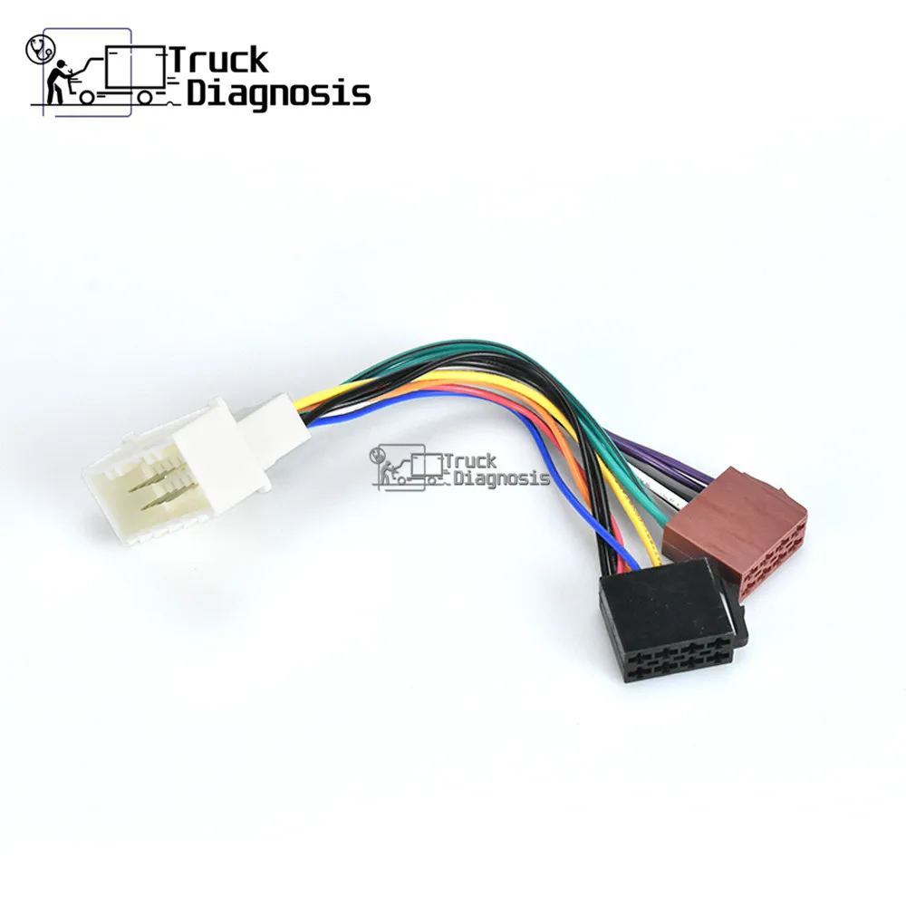 ISO Radio Adapter for HYUNDAI 2004+ foe KIA (select models) Wiring Harness Connector Lead Loom Cable Plug 12-014 | Автомобили и