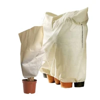 outdoor winter garden yard shrub potted plant anti freeze frost protection cover bag plant cover warm cover ja55