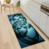 nordic entrance doormat kitchen mat home bedroom hallway floor rug 3d pattern decoration flannel carpet bathroom non slip mat