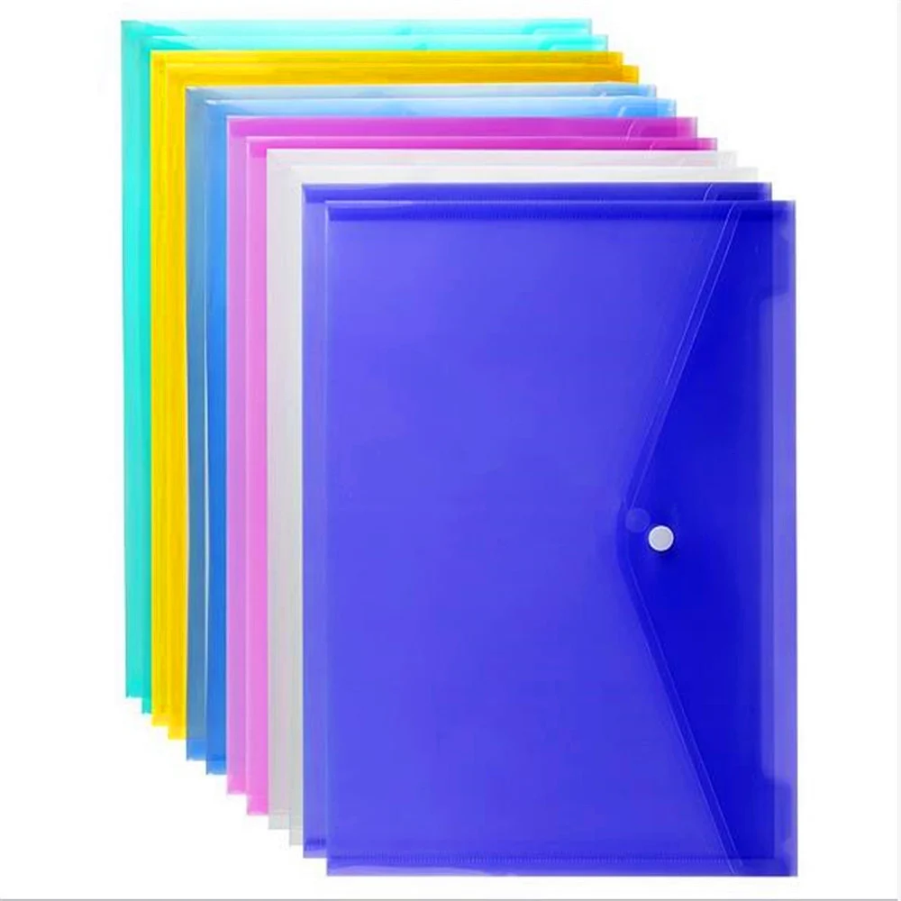 Прозрачная папка для документов A6 бумажная файлов портативные канцелярские