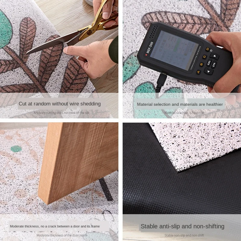 mats carpet home decoration living room bathroom bedroom hallway pvc kitchen doormat non slip can be cut entrance doormat carpet free global shipping