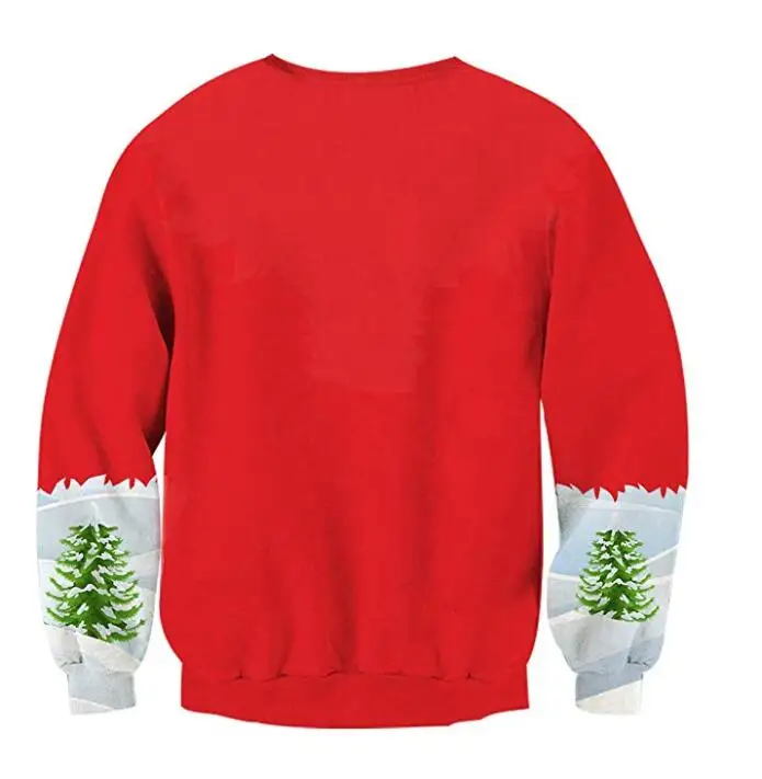 LISCN Christmas Man women Ugly Christmas Sweater Couple Watching clothing Unisex Lovers for Men Autumn Winter New
