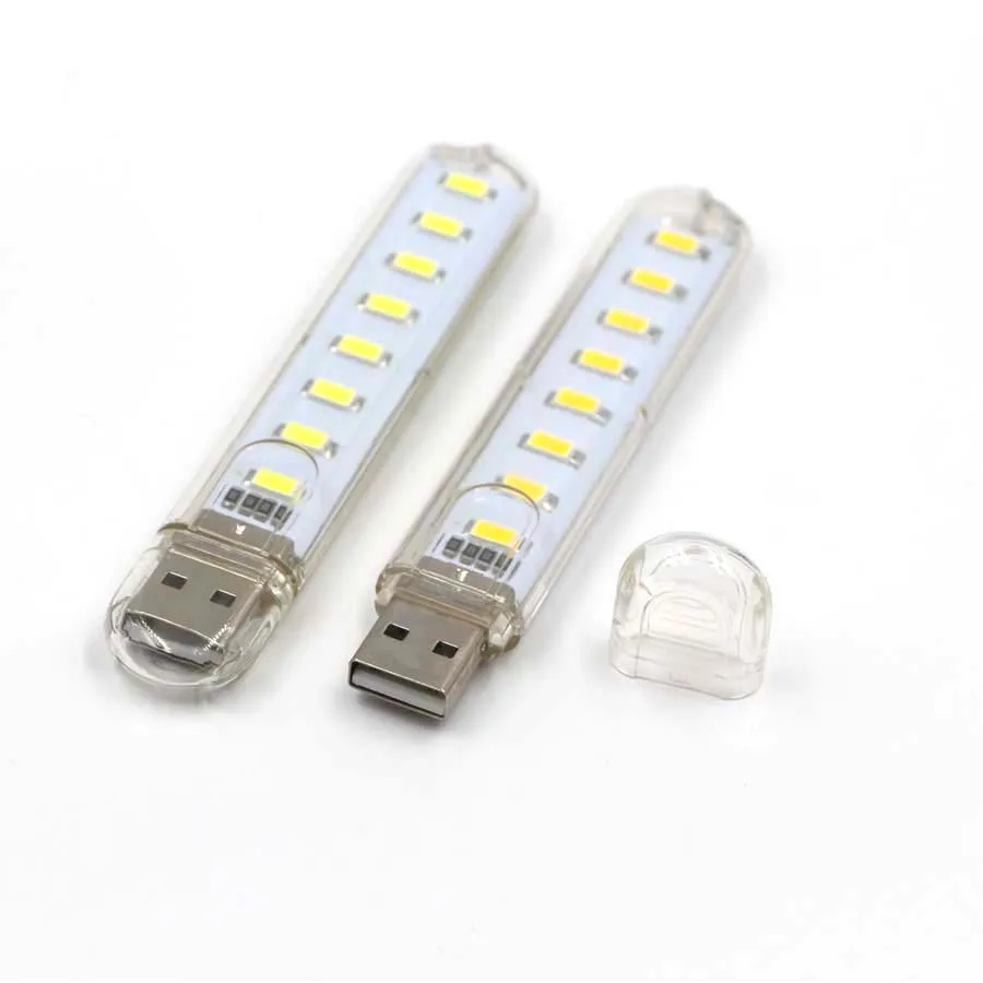 Мини Портативный USB светодиодный 5V 3 8 24 светильник SMD 5730 Светодиодные настольные