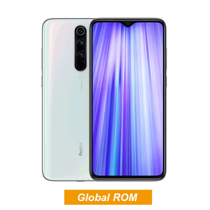 White Глобальный Встроенная память Xiaomi Redmi Note 8 Pro 6 ГБ 128 Snapdragon MTK Helio G90T 64 мп Quad камеры 7-го поколения QC 18 Вт Зарядное устройство для мобильного телефона - Цвет: White